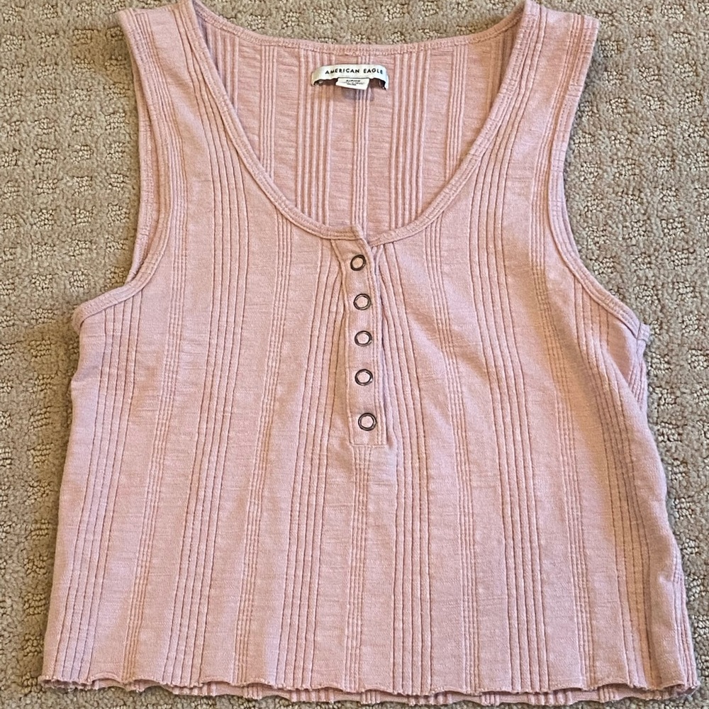 American Eagle Pink Tank Top